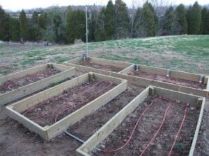 Raised Bed Garden Heated